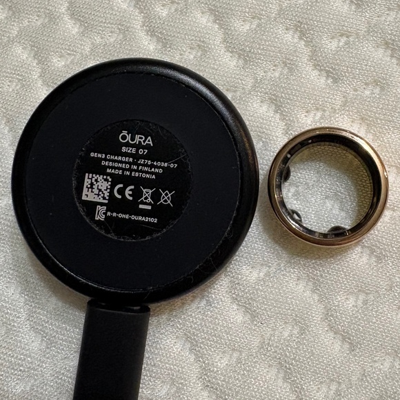 Oura Horizon Series 3 rose Gold Ring size 7 - Picture 2 of 3